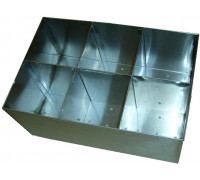 фотография Кассета для столовых приборов КП-2 (300х200х100мм) 6ячеек 2